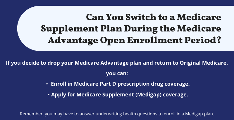 MAOEP - Switch to Medicare Supplement?